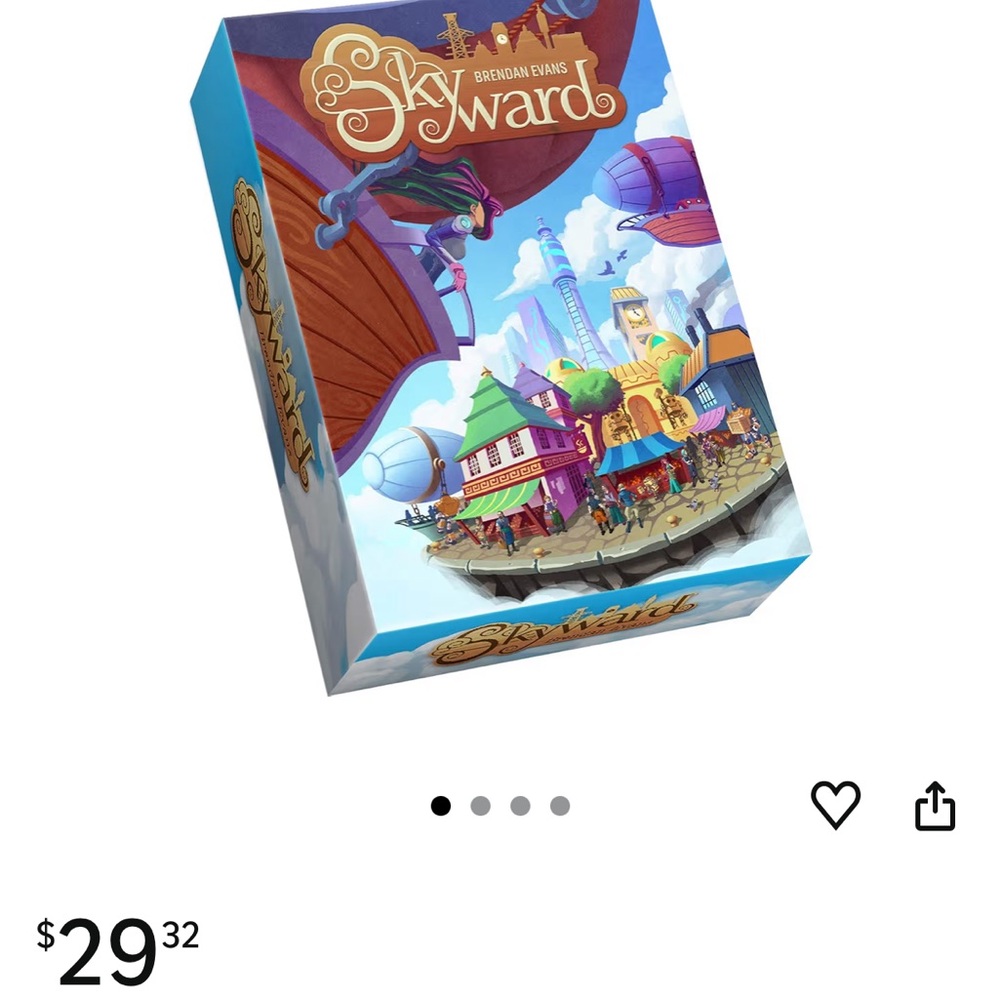 Skyward card drafting game